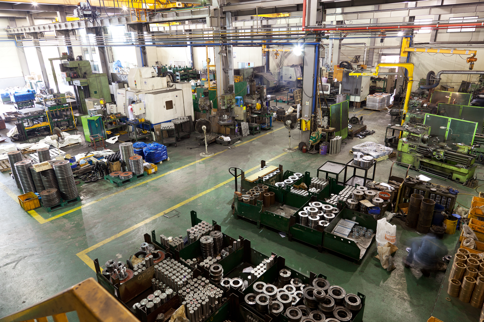 공동공장 내부 현장